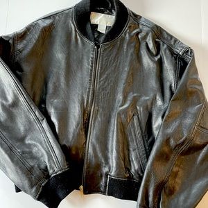 Vintage Limited brand Leather Jacket size L